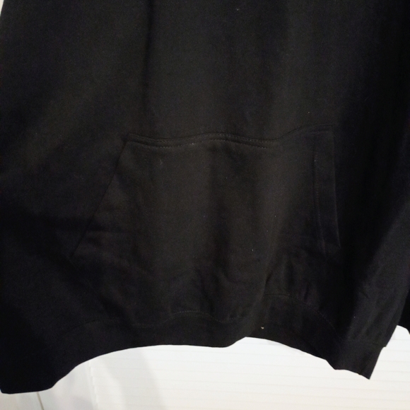 Black Men's Hoodie - Picture 4 of 4